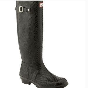 Hunter Boa tall rain boots